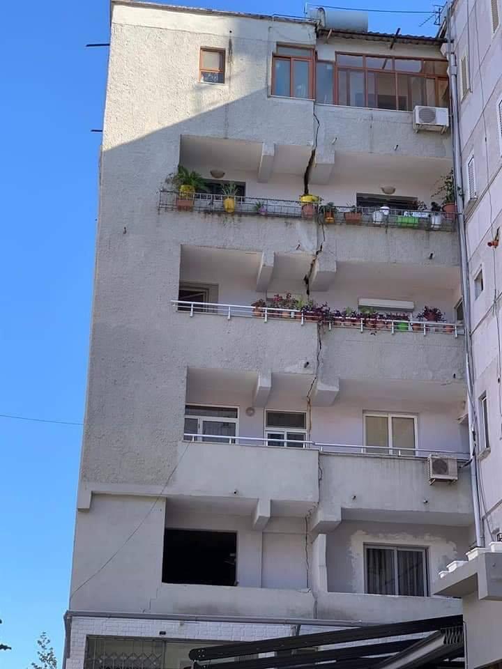 tërmeti në tiranë
