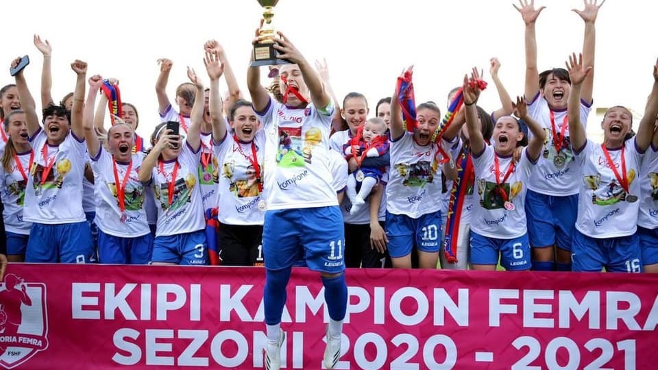 Historike, vajzat e Vllaznisë në Champions League
