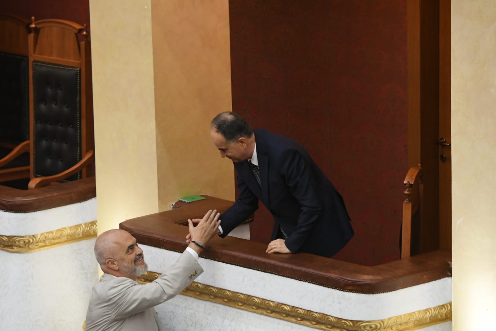 Rama në Presidencë, takim me Bajram Begajn