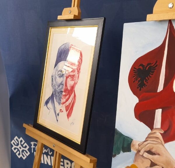 100 vjetori i marrëdhënieve Shqipëri-Turqi përmes një vizatimi