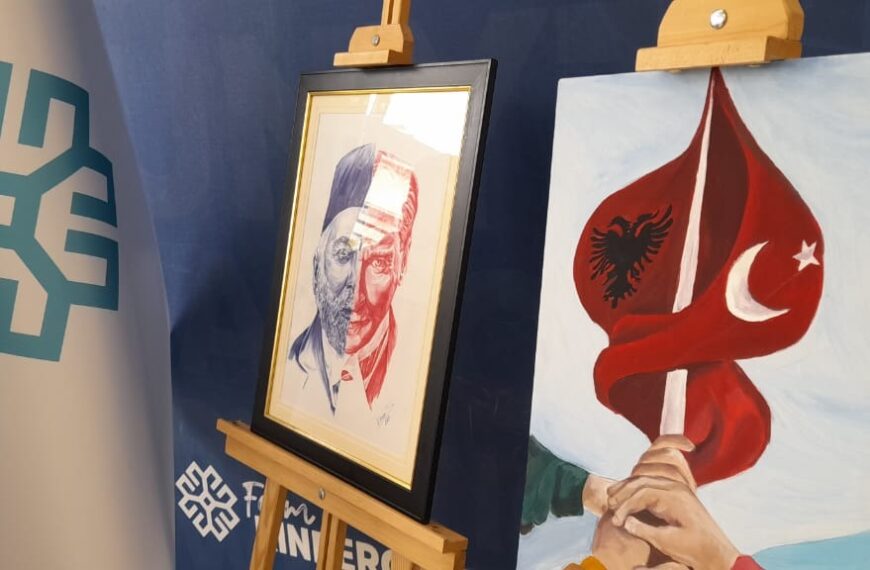 100 vjetori i marrëdhënieve Shqipëri-Turqi përmes një vizatimi