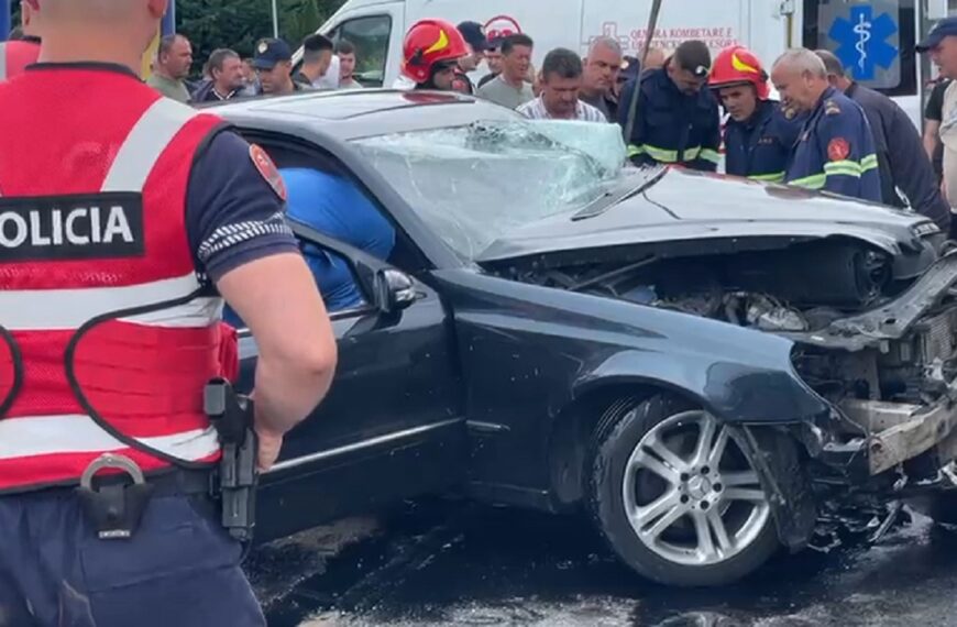 Aksident i rëndë në aksin Lezhë-Shkodër/ Përplasen dy&hellip;