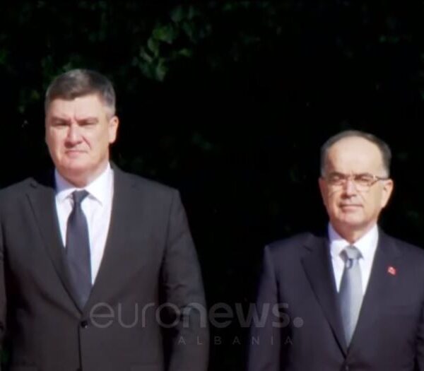 Presidenti Kroat, Zoran Milanoviç viziton Shqipërinë